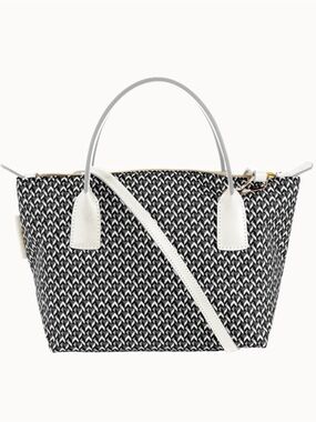 ROBERTA PIERI robertina mini duffle tote bag in tatami supergray like new